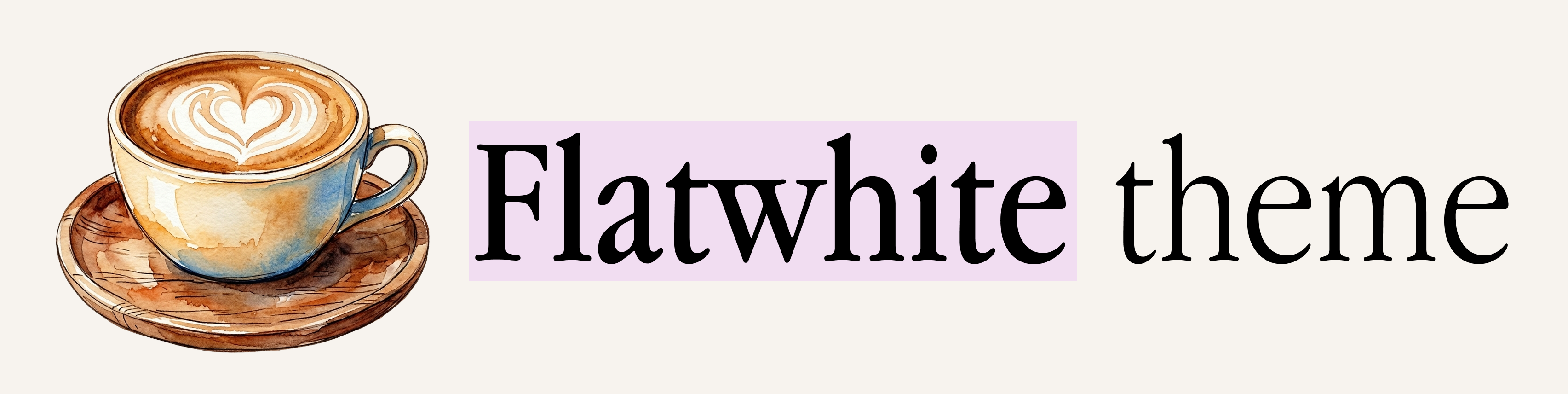 Flatwhite Theme Banner