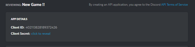 appId