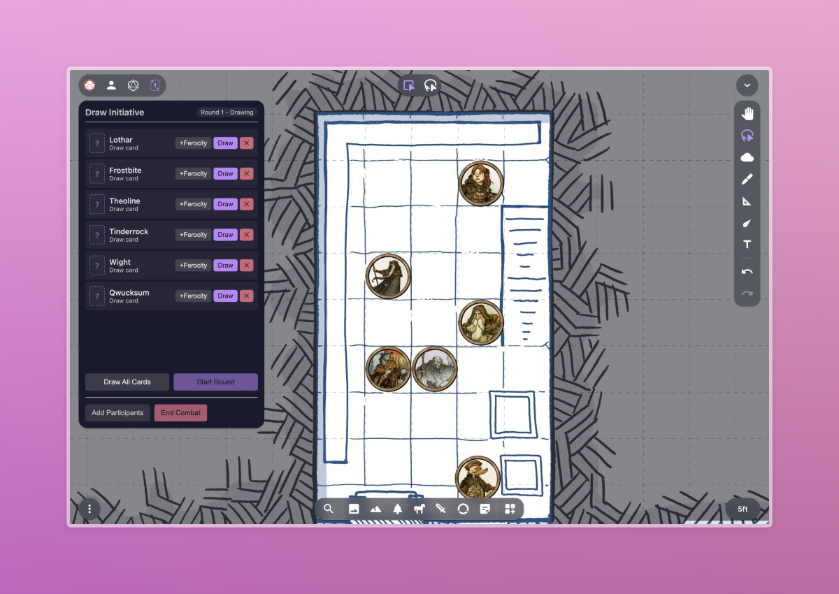 Draw Initiative for Dragonbane header