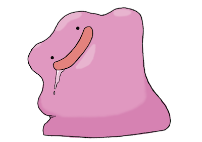 The pokemon named Ditto