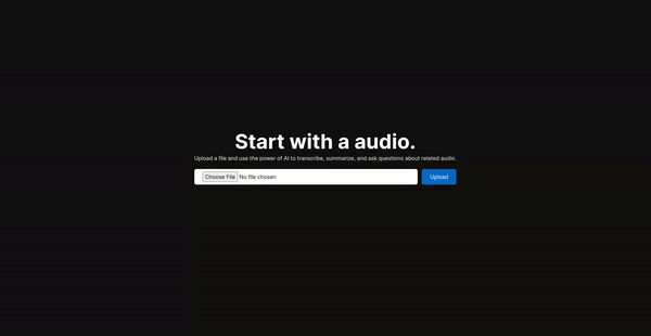 Audio Insight Running Exampl