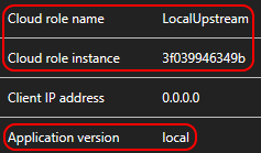 Application Initialiser local