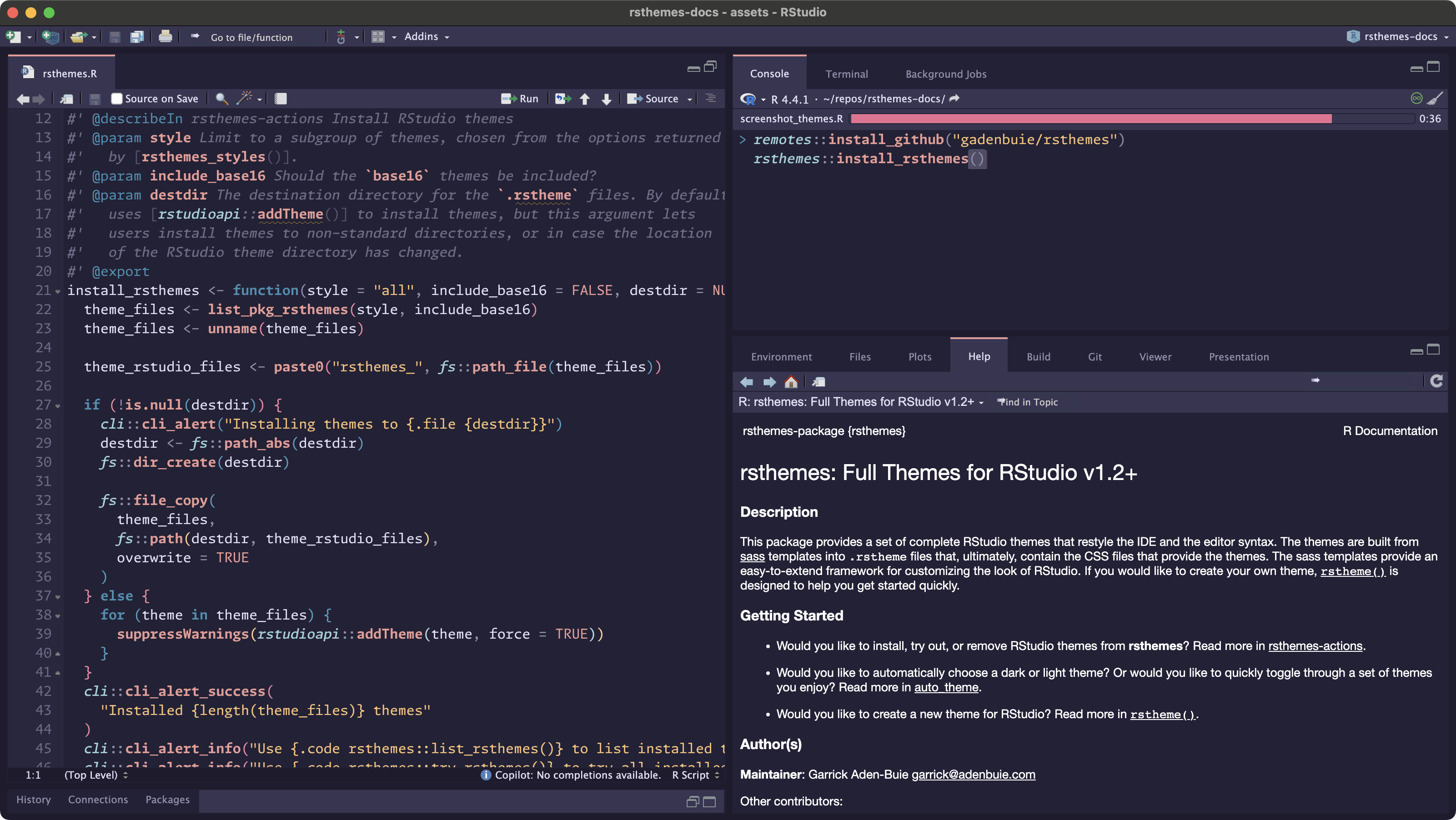 🔮 rsthemes – Garrick Aden-Buie