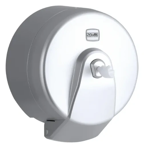 Minipoint dispenzer za toalet papir — metalik