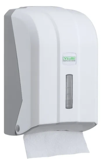 Dispenzer za složeni toalet papir C-Z — beli