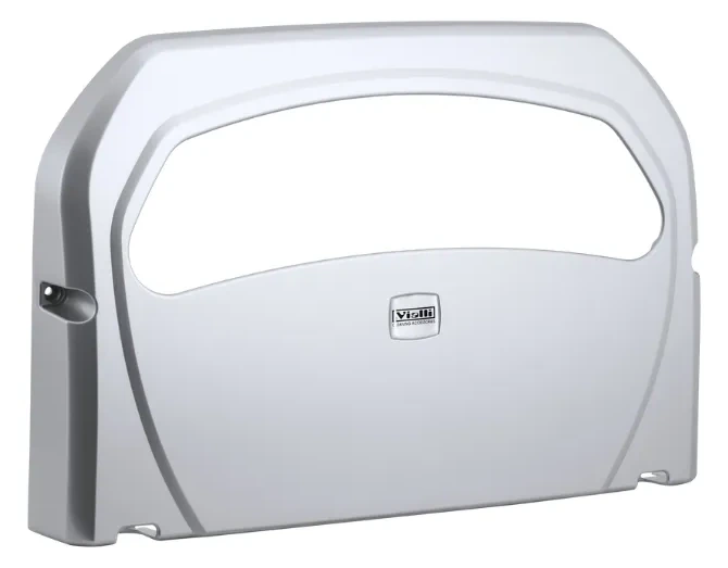 Dispenzer za papirne podloške za WC dasku — metalik