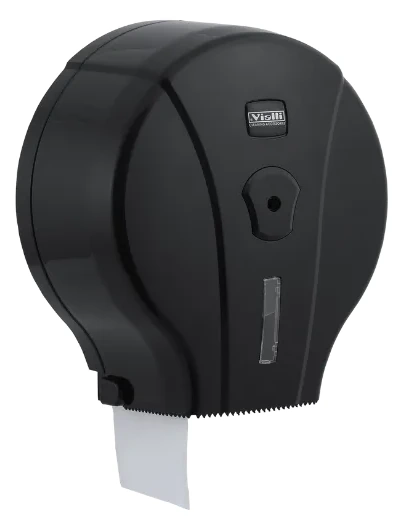 Mini Jumbo dispenzer za toalet papir — crni