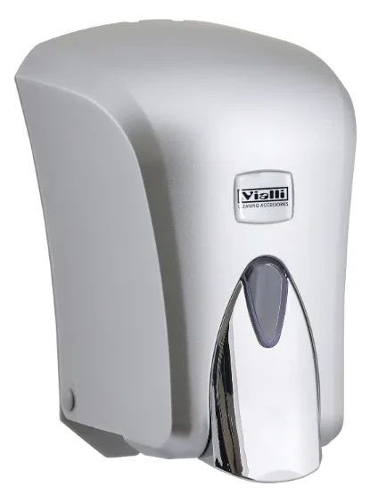 Dispenzer za tečni sapun 1000 ml — hrom