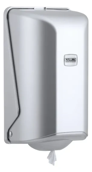 Mini Feedpoint dispenzer za papirne ubruse u rolni — metalik