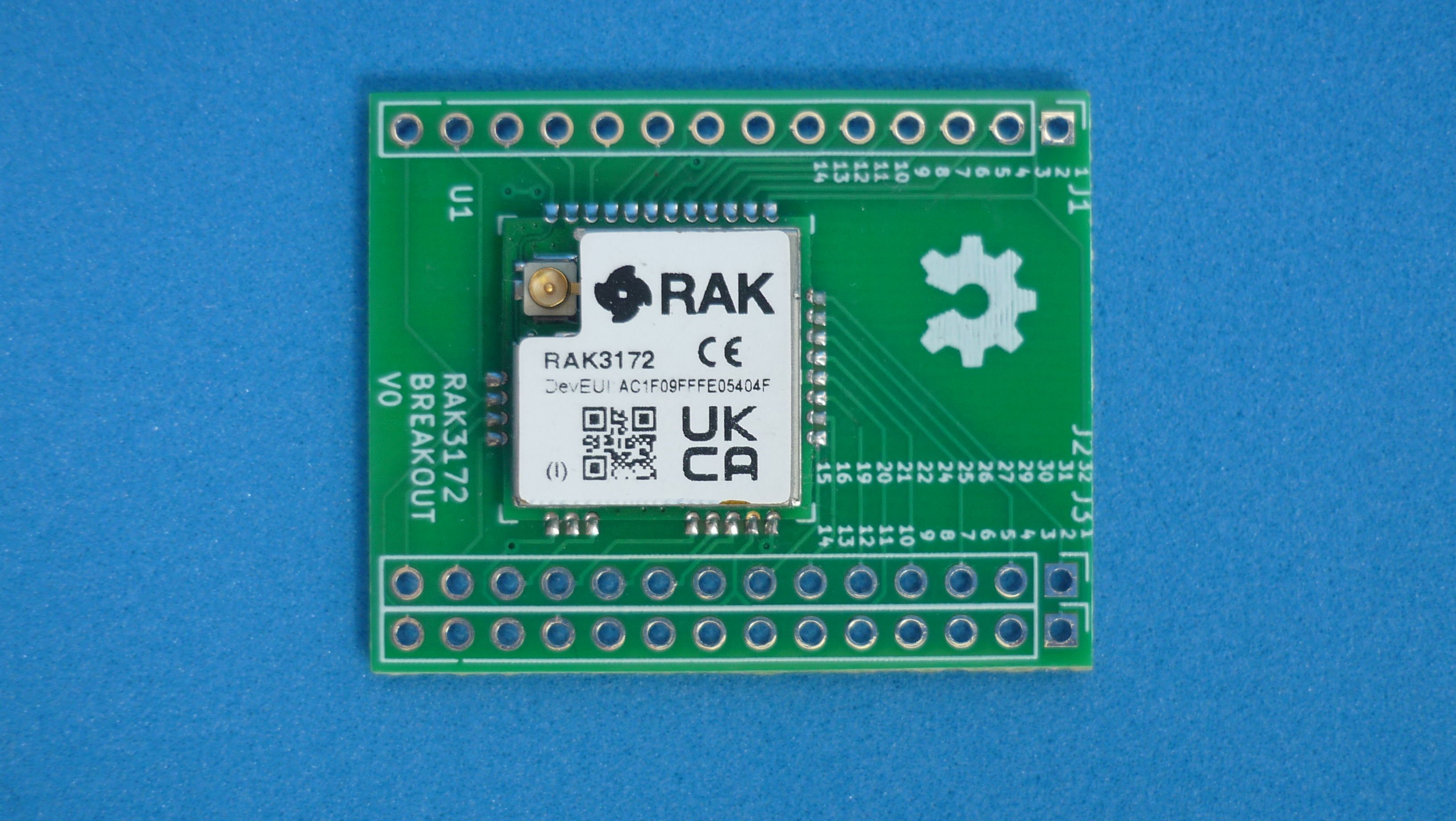 RAK3172 BREAKBOARD, from the project README