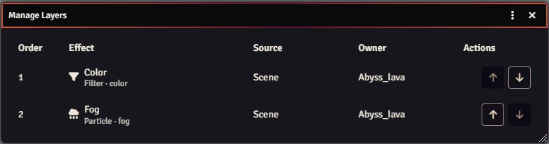 Manage Layers