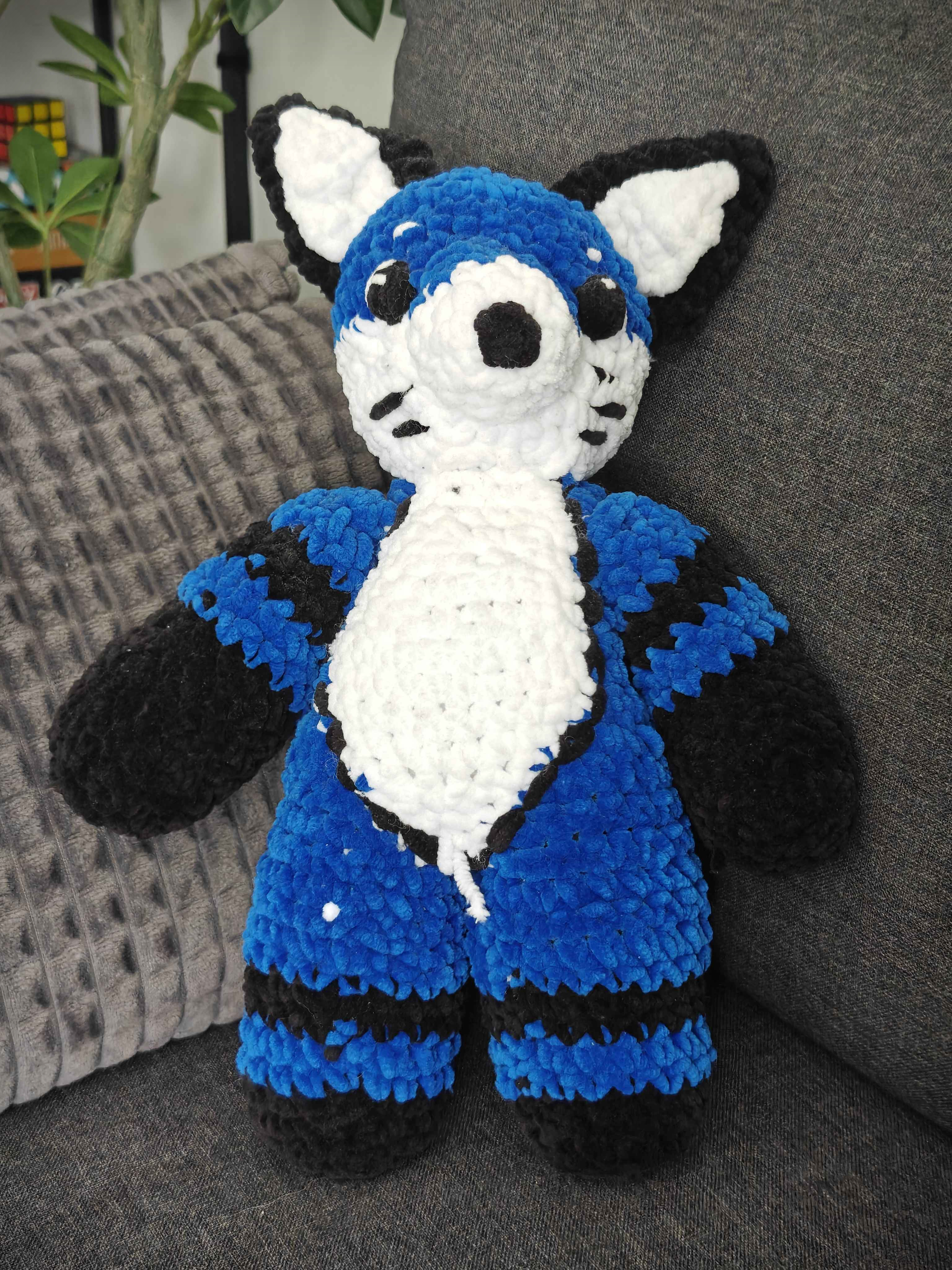 Crocheted plush
