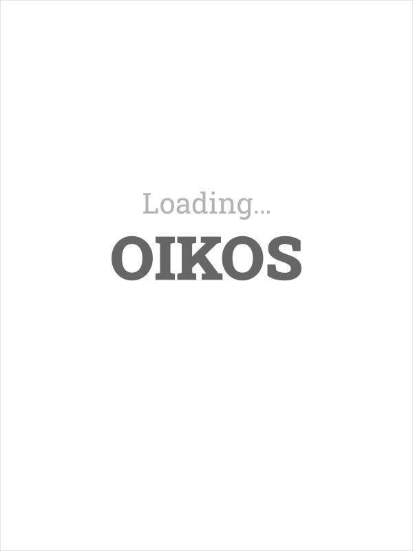 Oikos Dashboard running on a Kindle 4