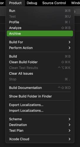 xcode-product-menu