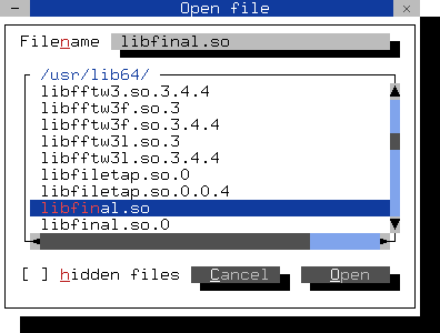 FFileDialog