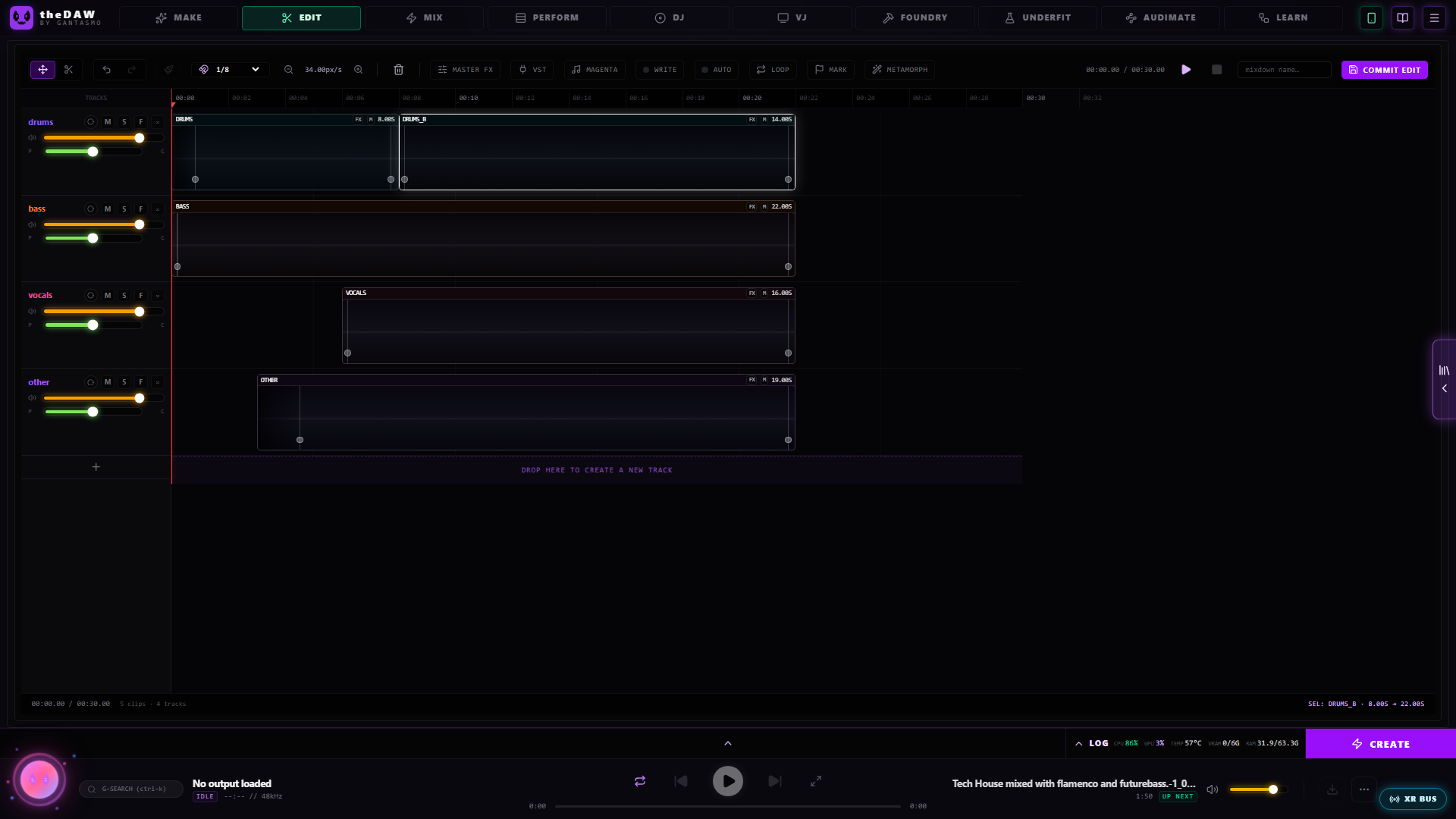 Obsidian theme