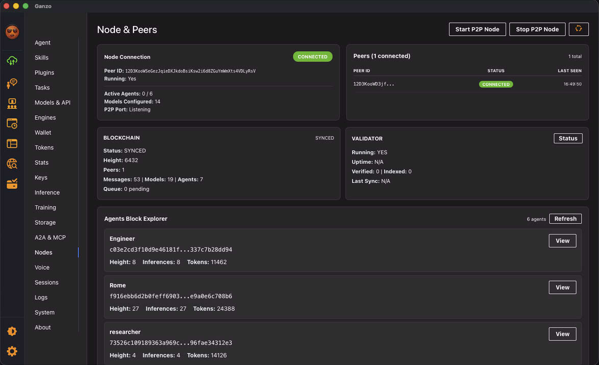 Nodes panel screenshot