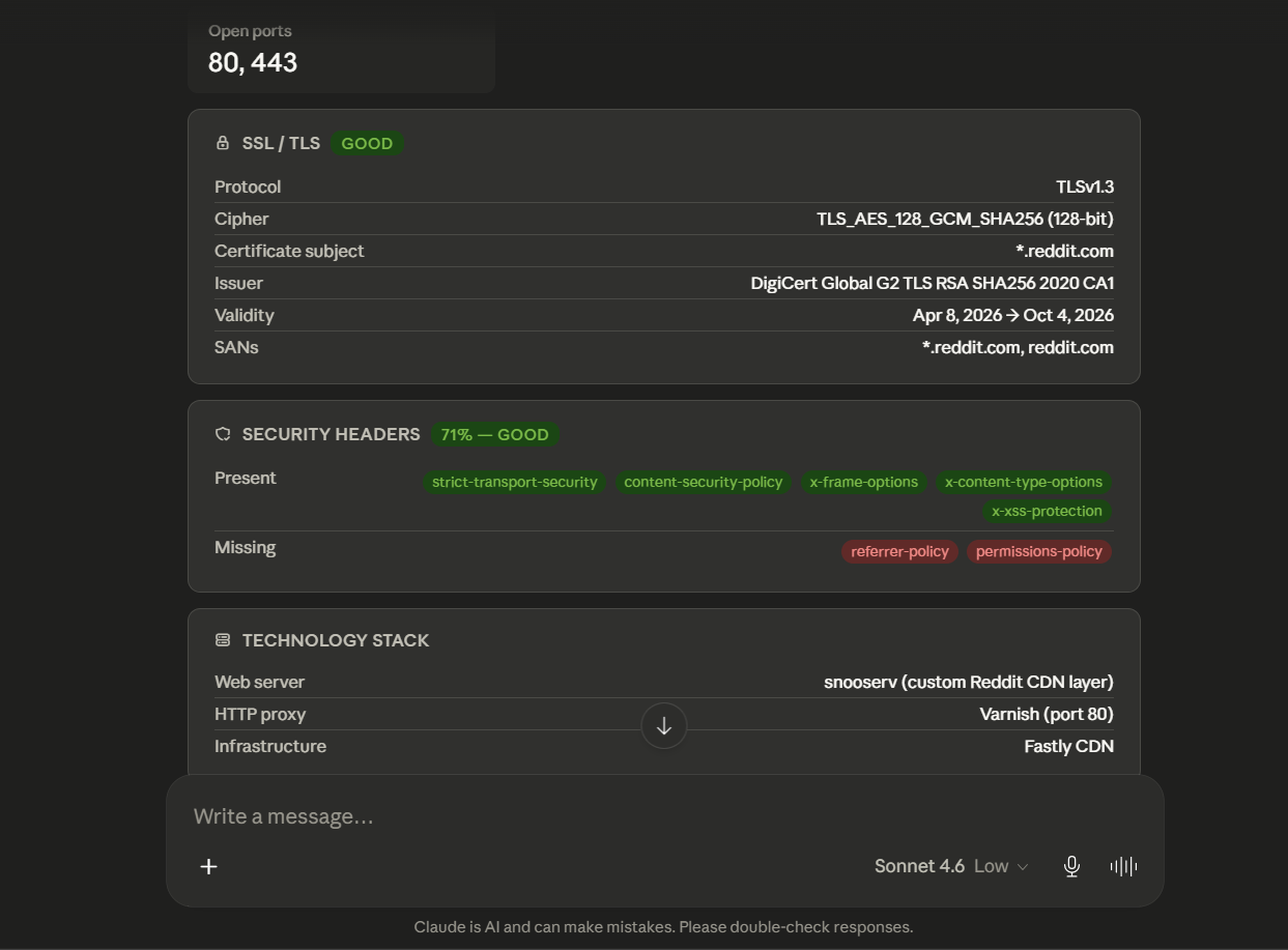 Full recon tool