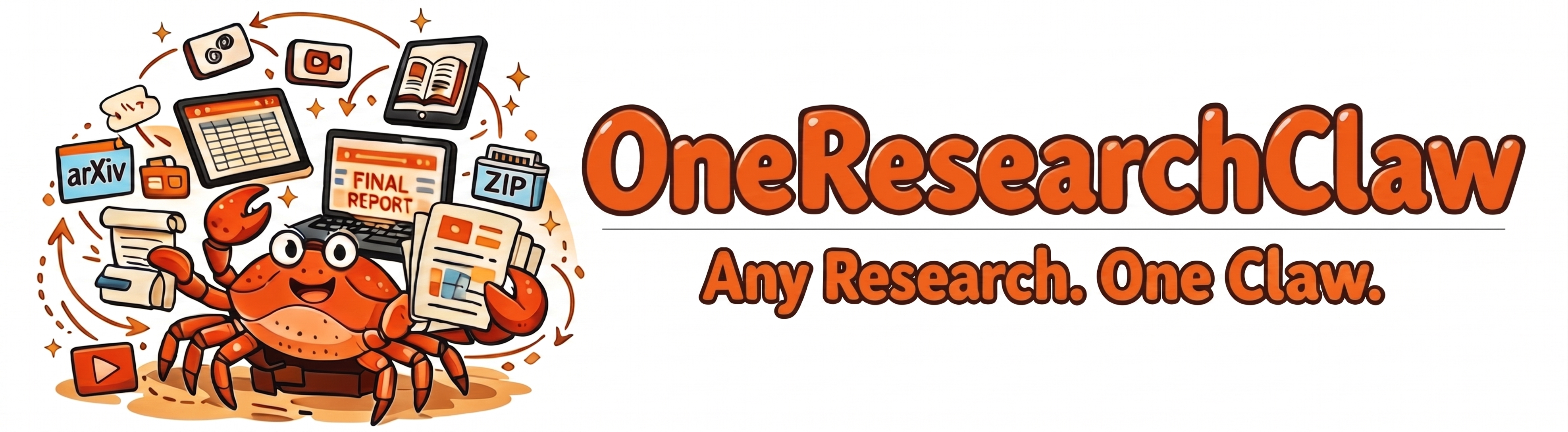 OneResearchClaw Header