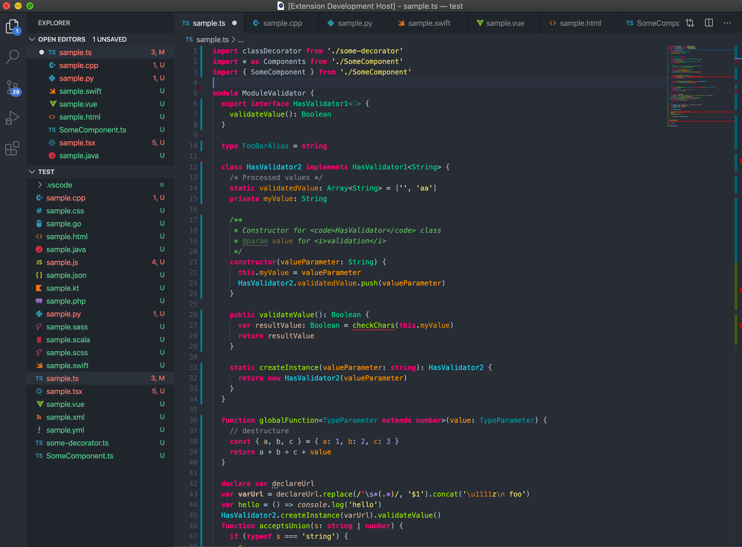 visual studio code js complexity analysis