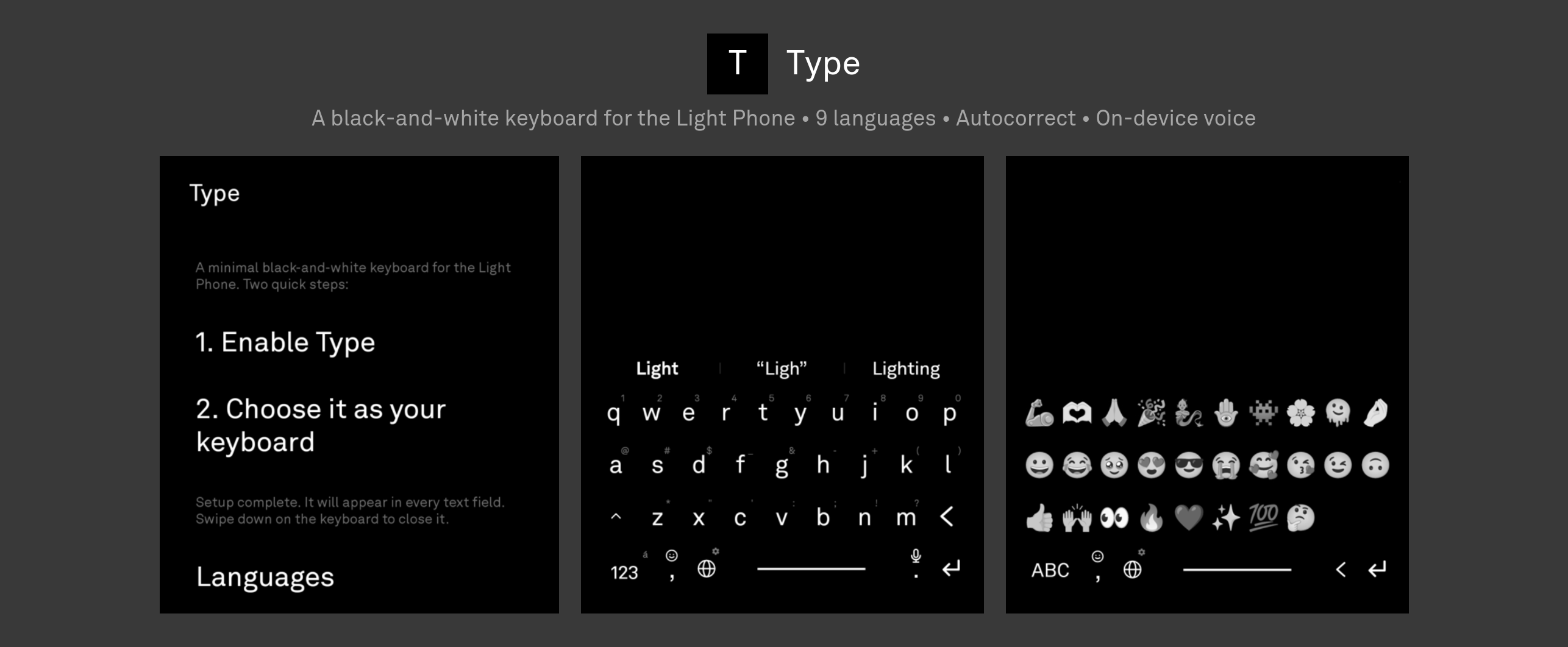 Type
