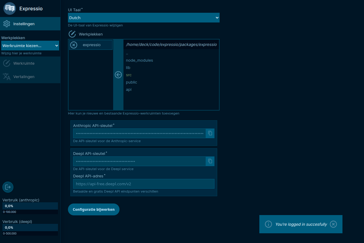 Intuitive Configuration