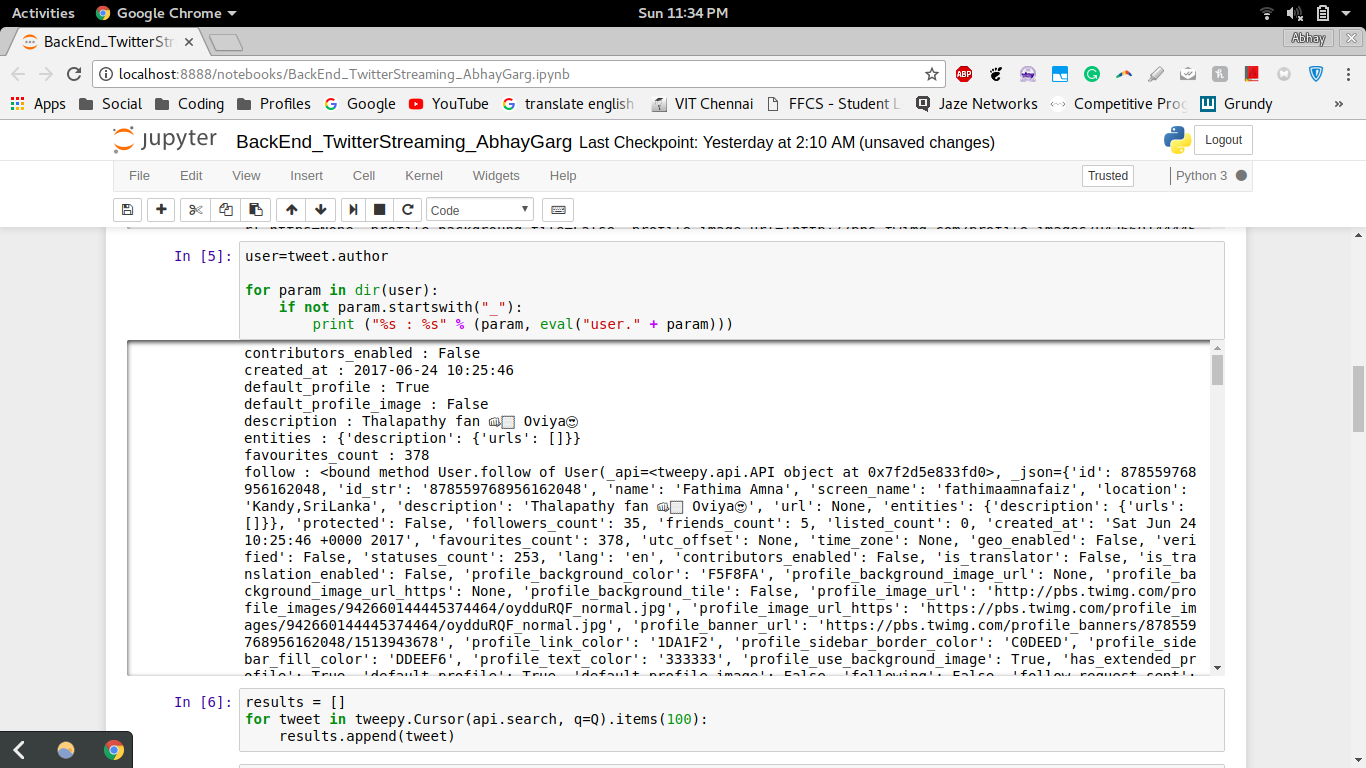 GitHub - gargabhay1999/TwitterStreaming: Twitter streaming API for ...