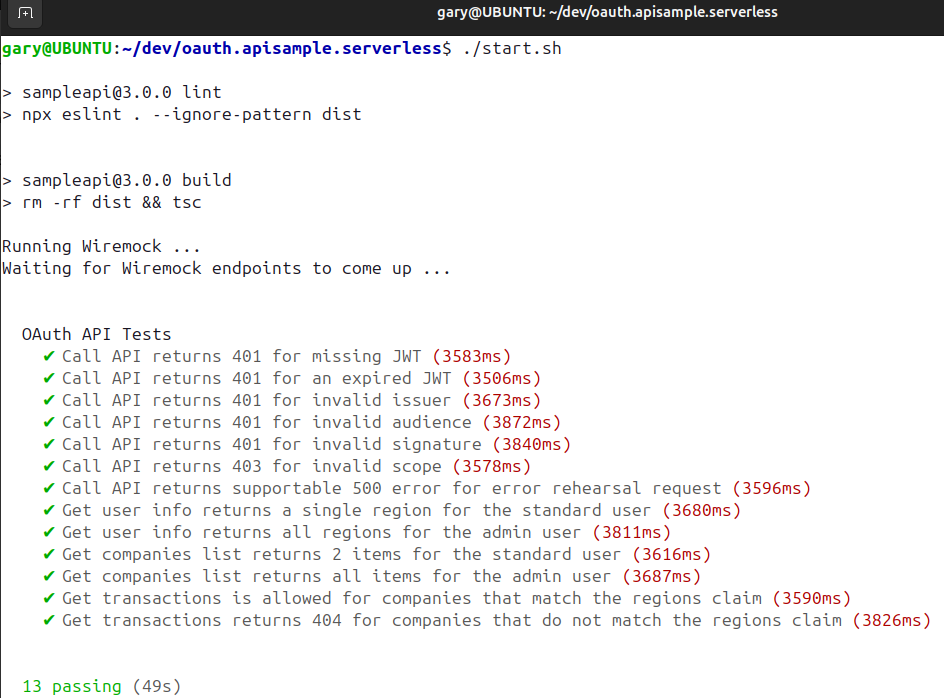 Local Lambda Tests