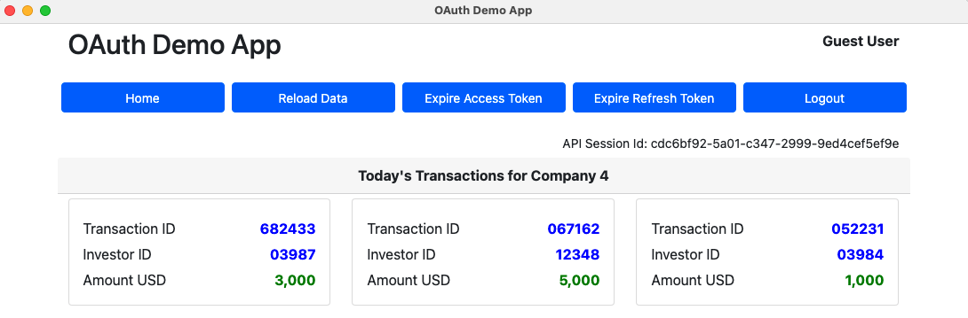 Desktop App Views