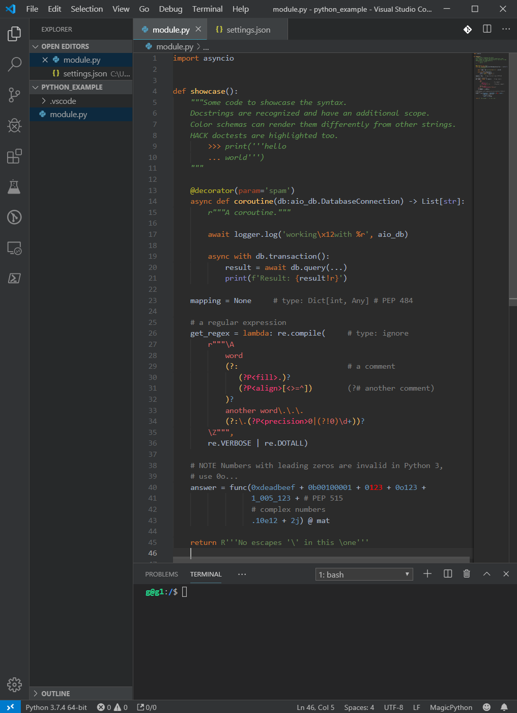 Darcula Pycharm Theme Visual Studio Marketplace