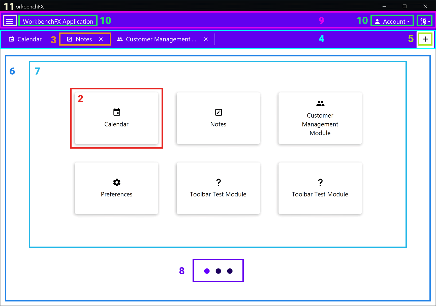 screenshot of the addModulePage