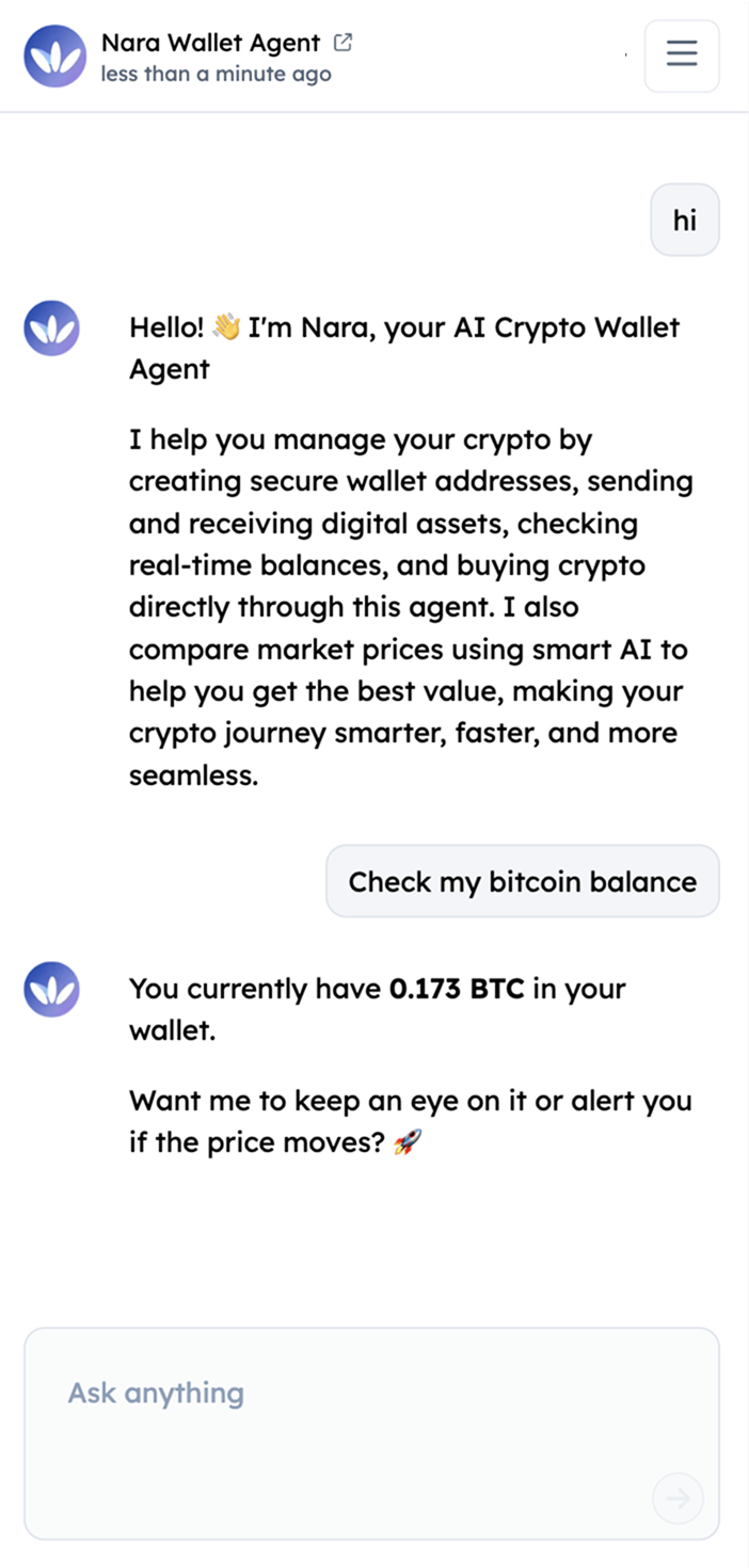 GitHub - gaskeunbang/nara: Nara wallet is an AI powered crypto wallet that  simplifies digital asset management through natural language interaction.