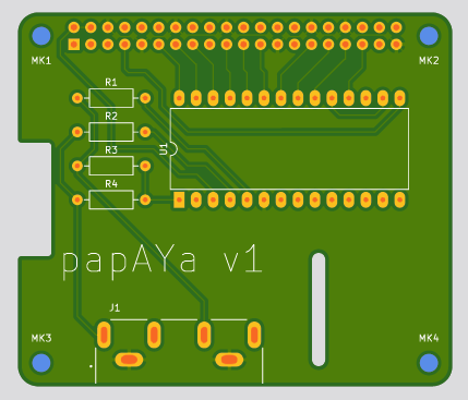 papAYa 1 PCB