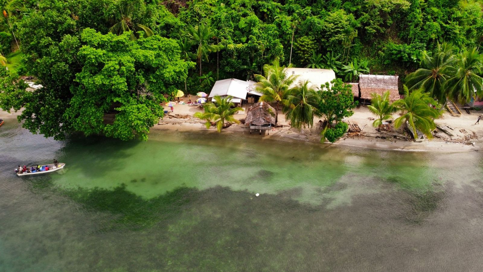 Milne Bay coast near Alotau Papua New Guinea