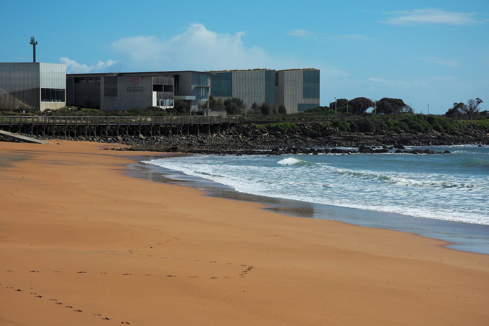 Burnie foreshore and Bass Strait coast
