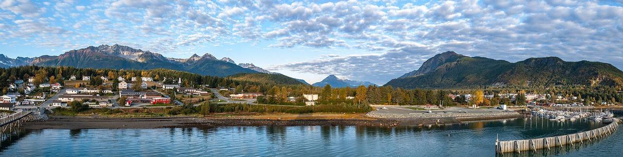 Same Haines, Alaska landscape as ports/haines