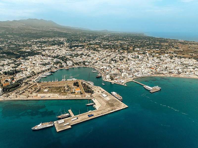 Kos harbour Mandraki Greece
