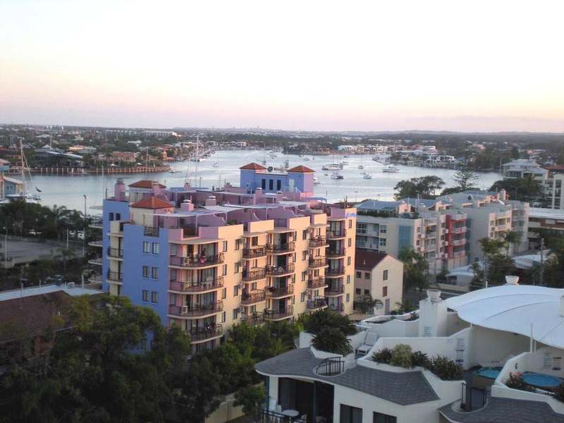 Mooloolaba beach and esplanade on the Sunshine Coast