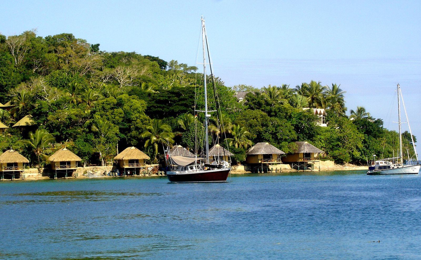 Port Vila harbour Efate Vanuatu