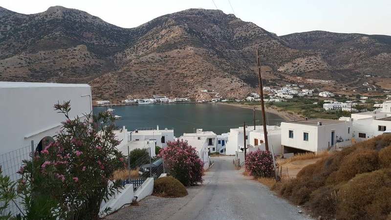 Kamares bay Sifnos Island Greece
