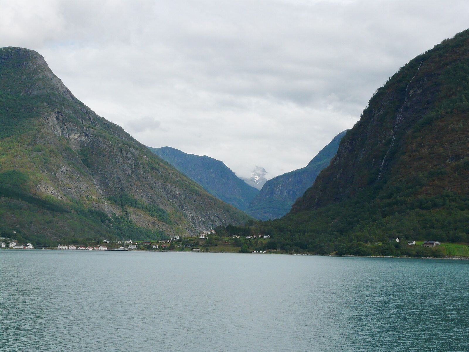 Skjolden village Sognefjord Norway