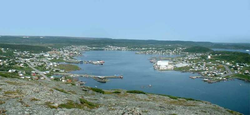 St. Anthony harbour on Newfoundland’s Great Northern Peninsula