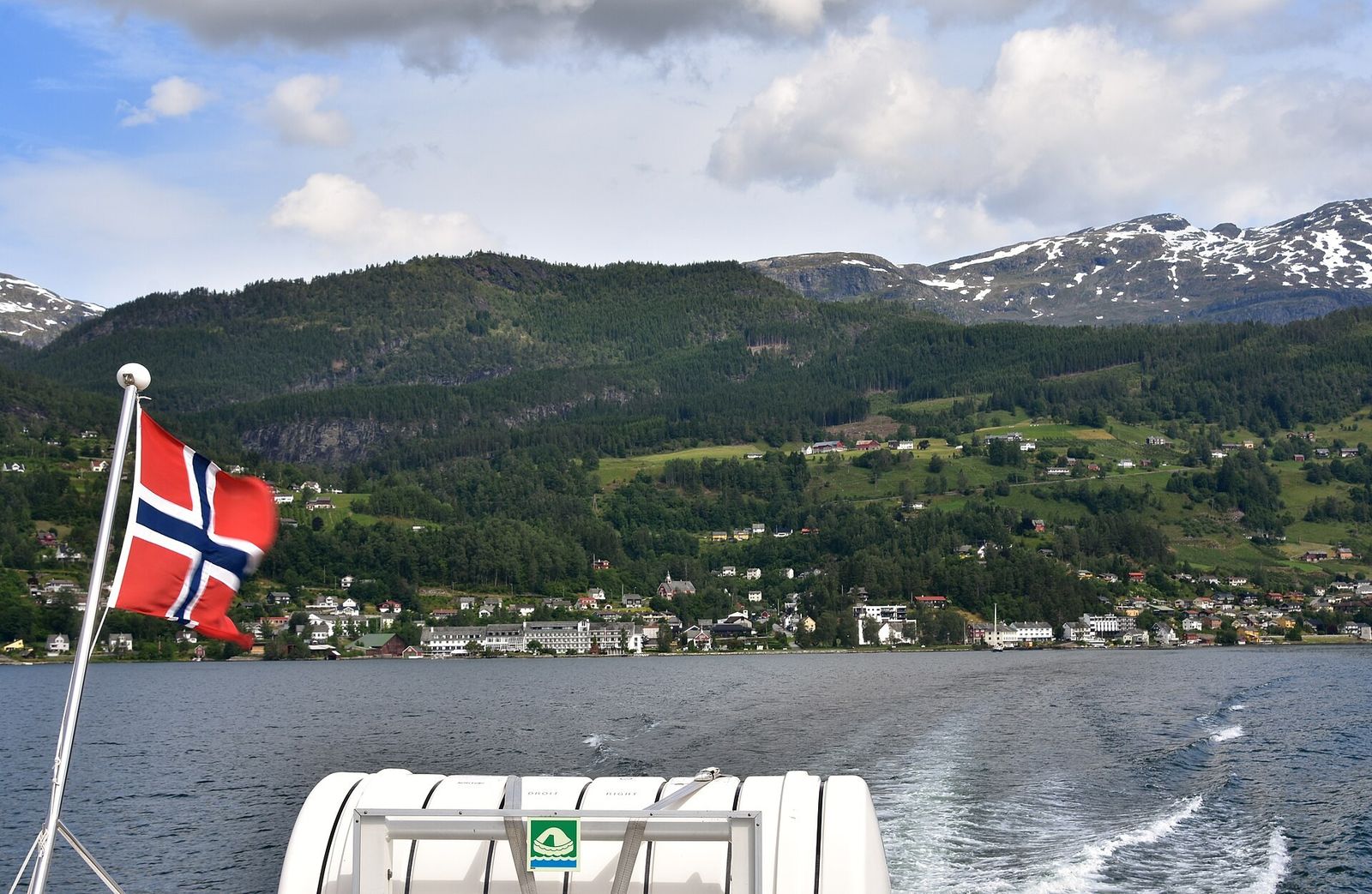 Ulvik on the Hardangerfjord Norway