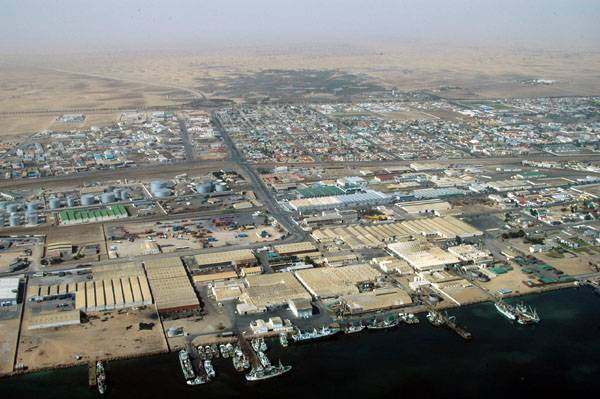 Sandwich Harbour dunes Walvis Bay Namibia
