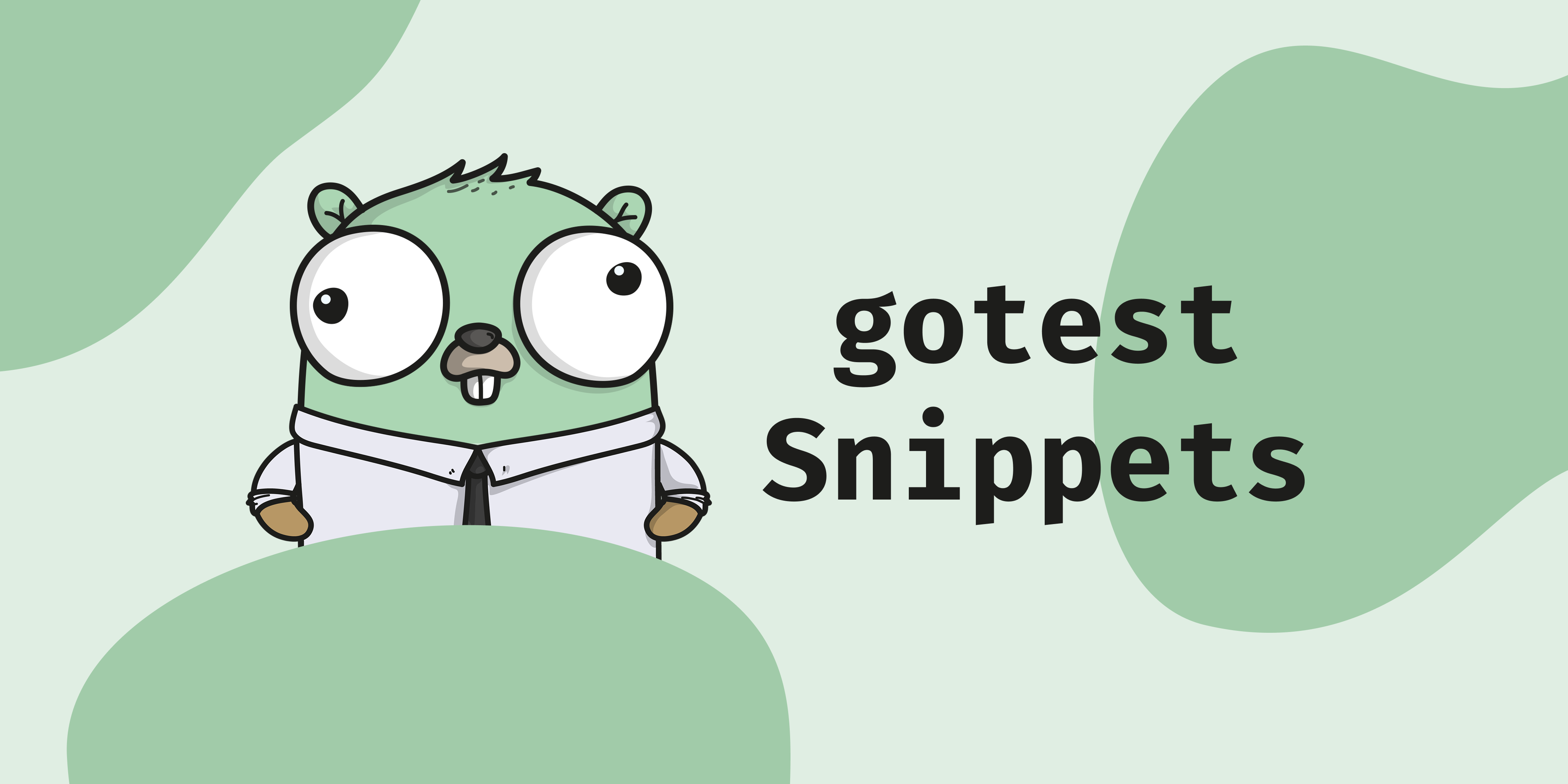 Image of the golang gopher in a shirt