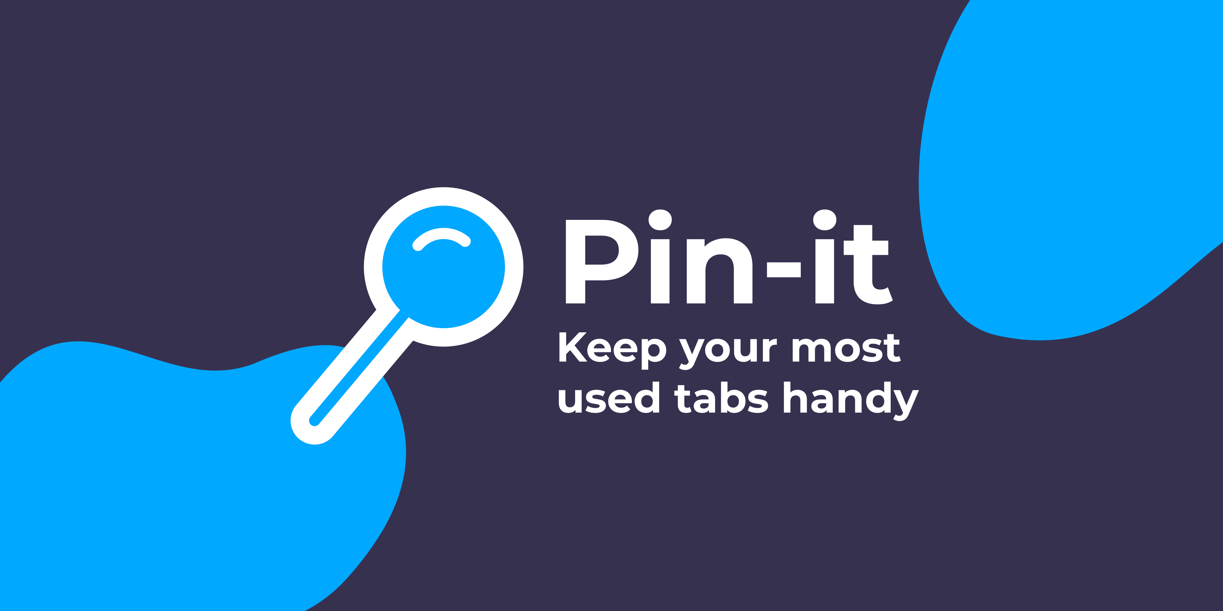 Promo image for the Pin-It Chrome extension