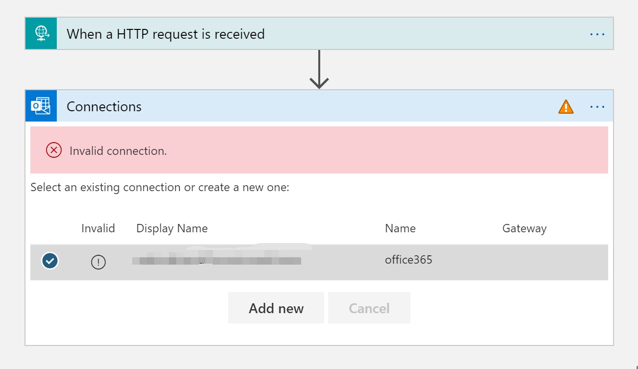 Azure Office 365 Connection