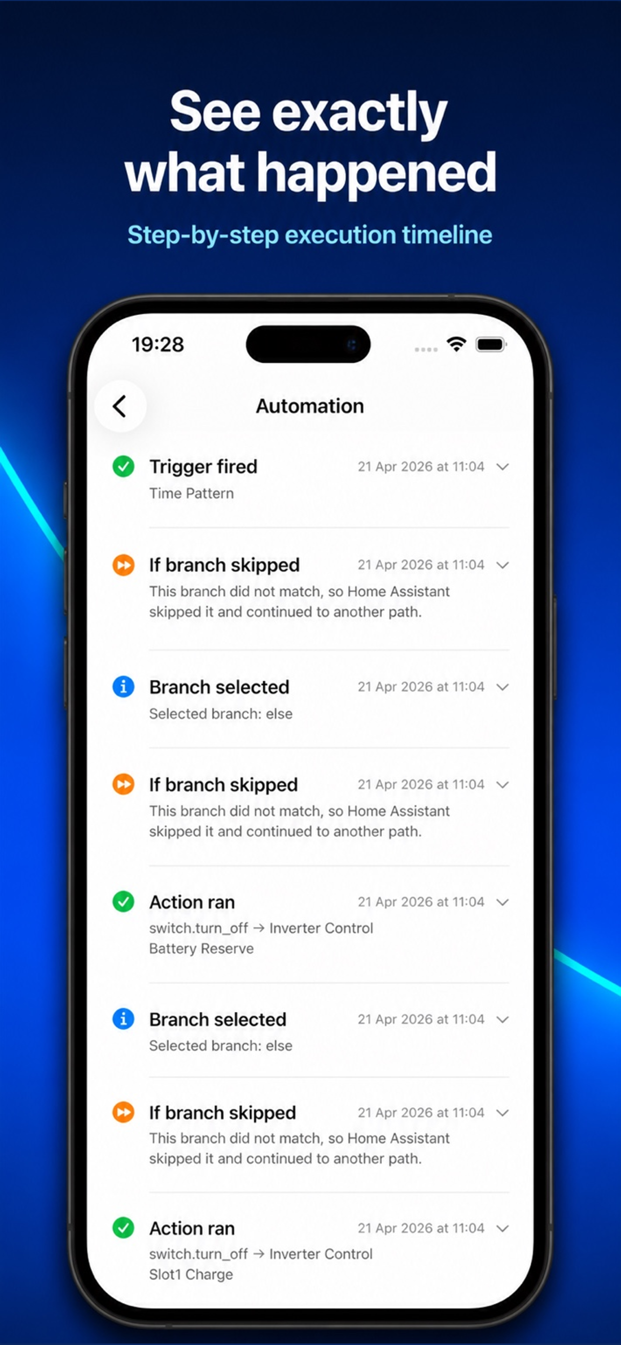 Timeline screenshot