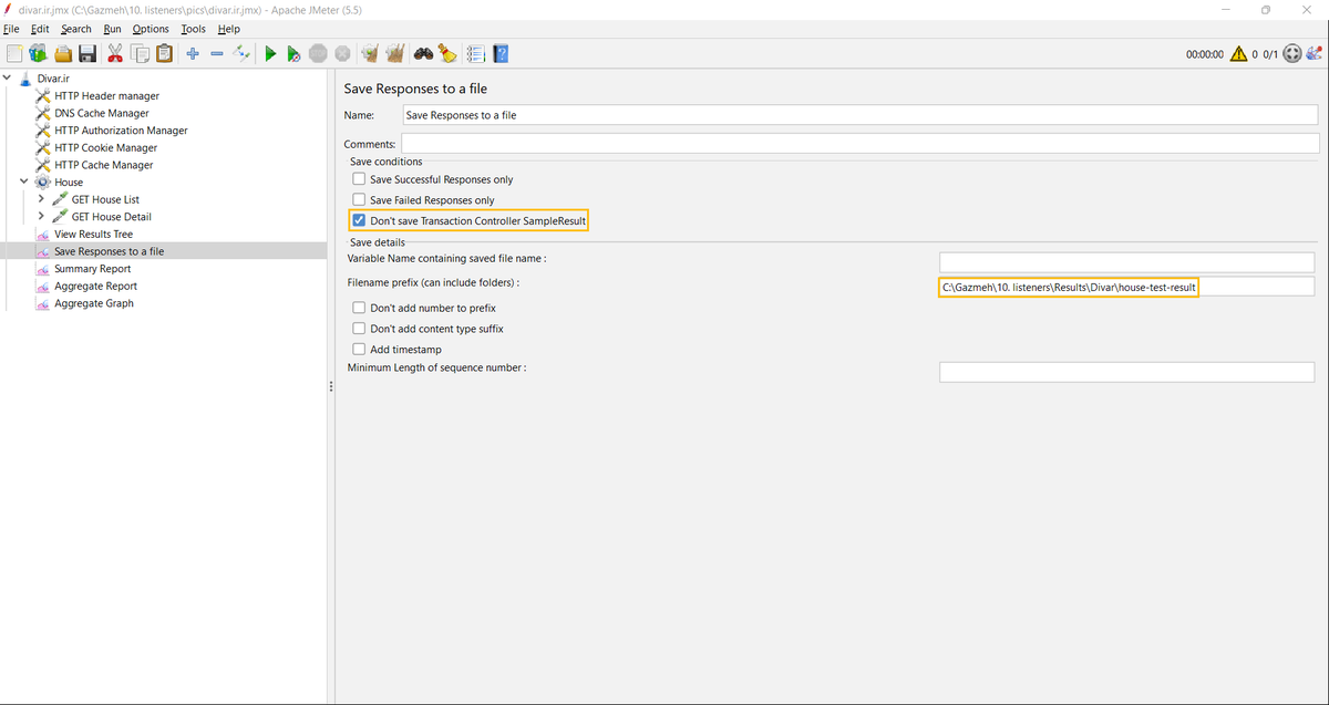 Save Response To a File Save Response To a File