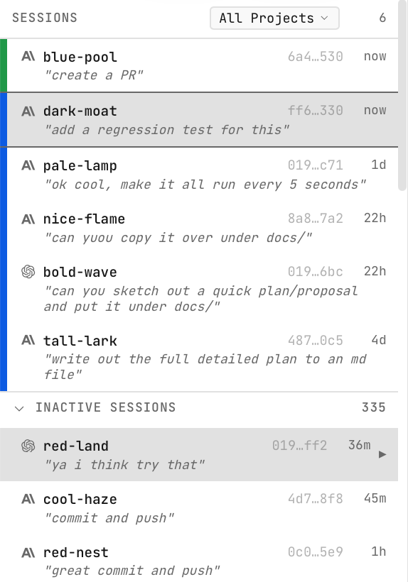 Sessions